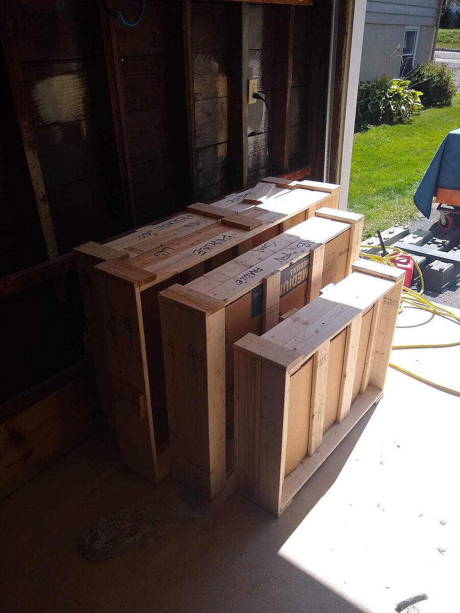 Custom crating services